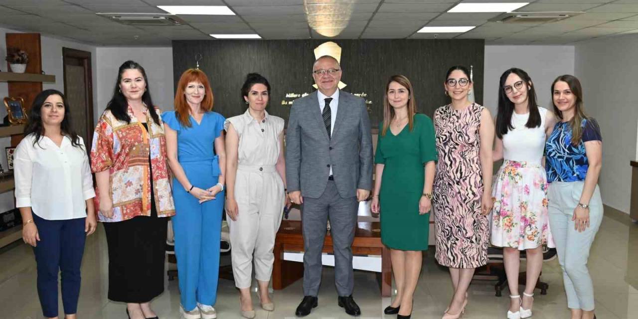 Başkan Ergün, Maski Personeli İle Bayramlaştı