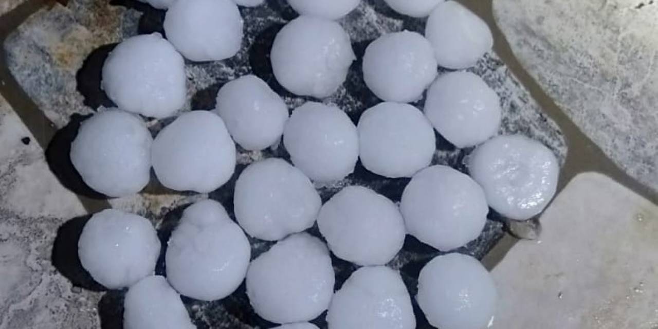 Malatya’da Dolu Yağışı Kayısı Bahçelerine Zarar Verdi