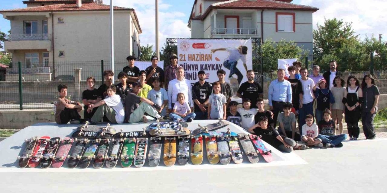 Karaman’da Dünya Kaykay Günü Kutlandı