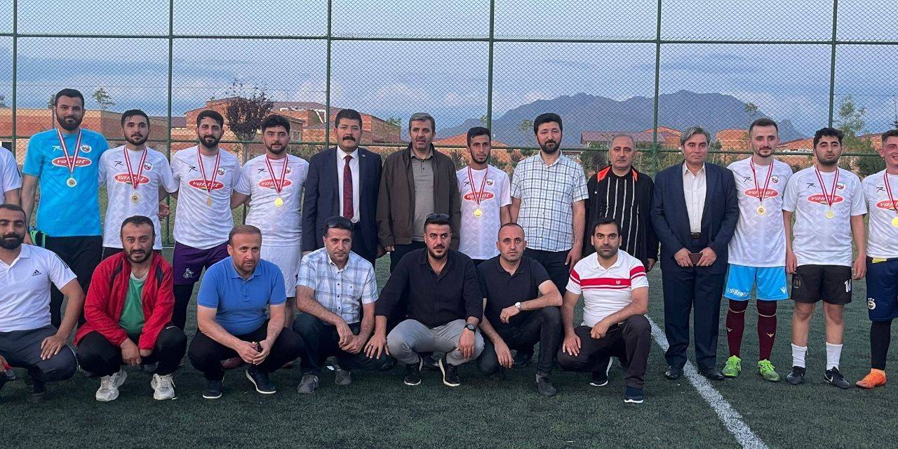 Van’da ‘1. Futbol Dostluk Turnuvası’ Sona Erdi