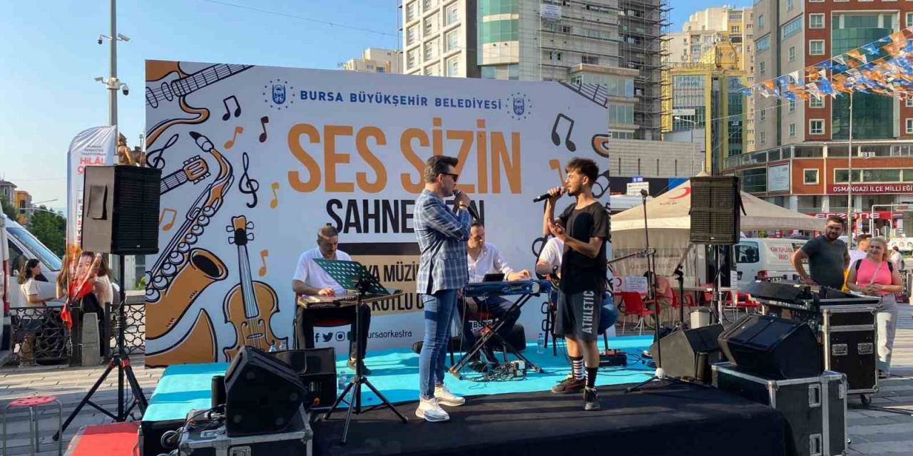 Müzik Günü’nde Mikrofon Bursalılarda