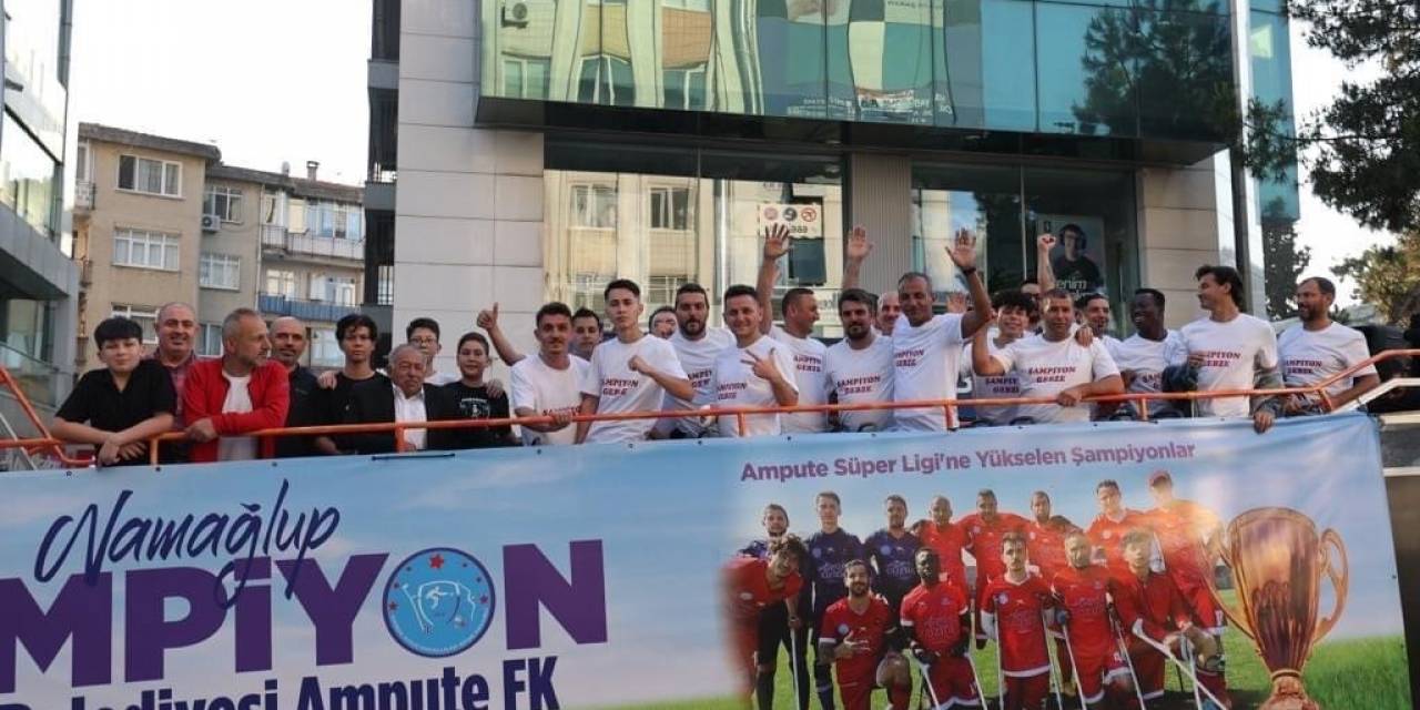 Gebze Belediyesi Ampute Futbol Takımı Süper Lig’e Yükseldi