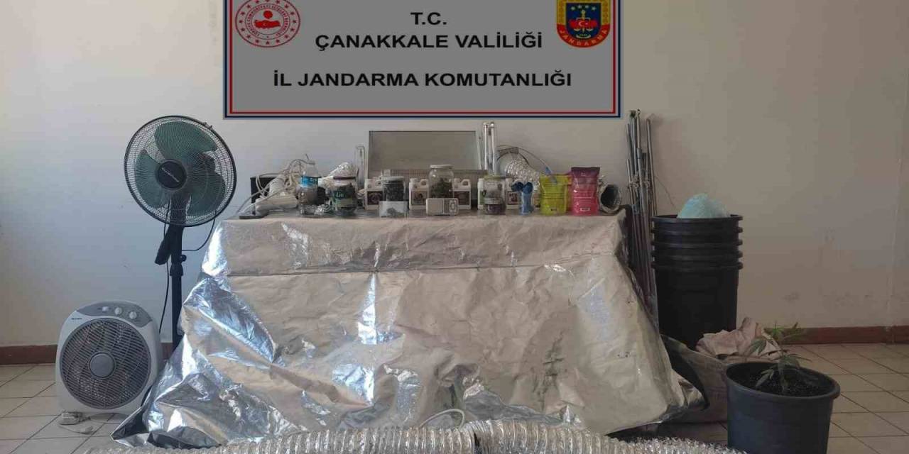 Çanakkale’de Uyuşturucu Operasyonu