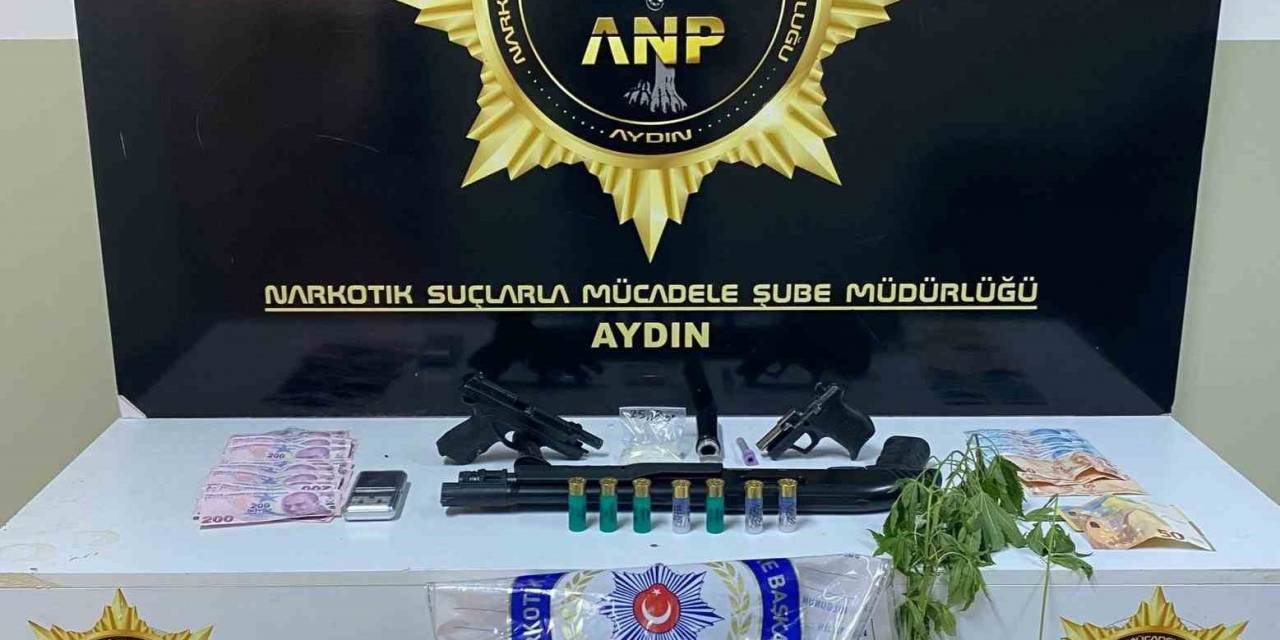 Aydın’da Eş Zamanlı Uyuşturucu Operasyonu: 13 Gözaltı