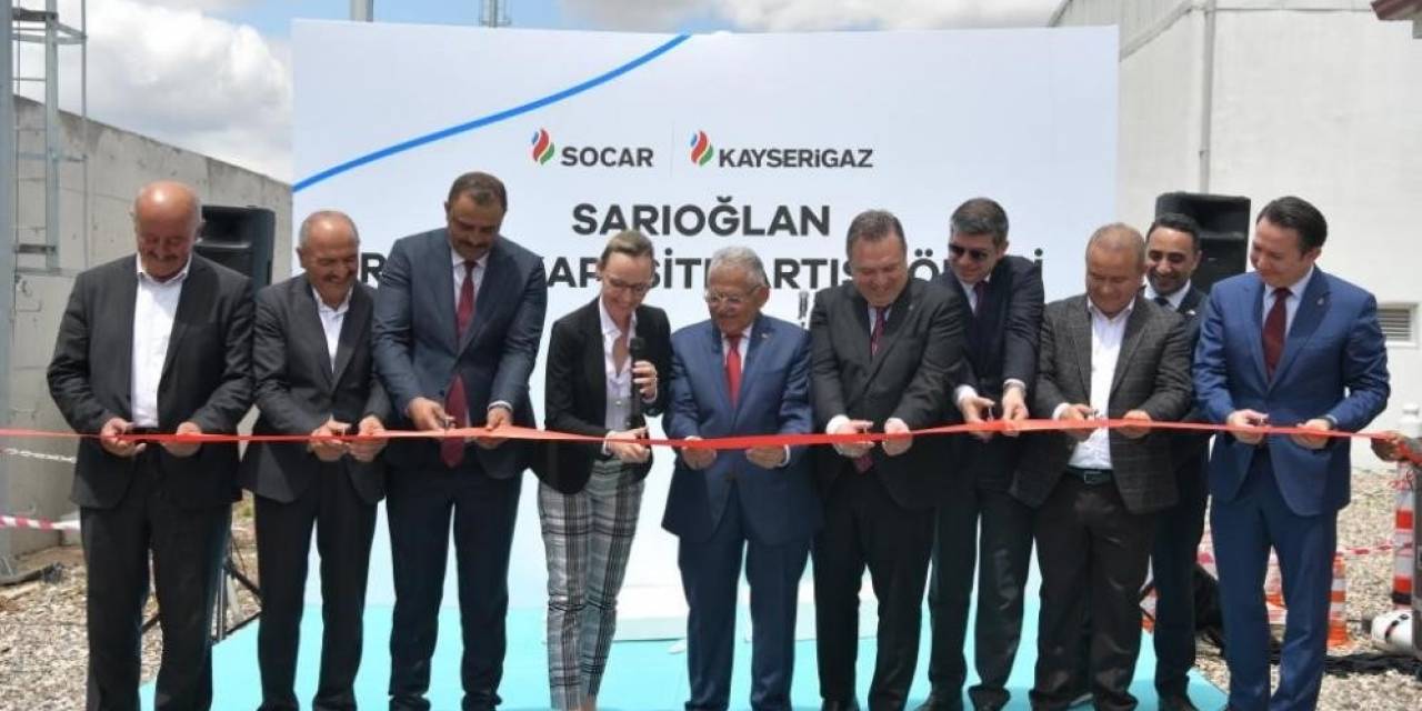 Kayserigaz, Sarıoğlan Rms-a Kapasite Artış Töreni Gerçekleştirdi