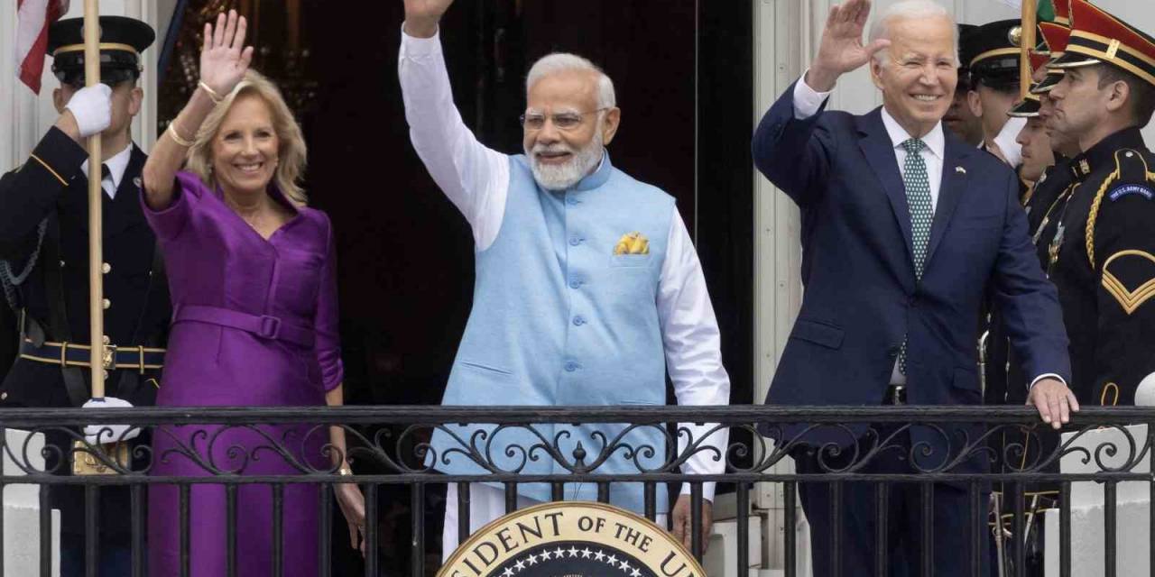 Biden, Modi’yi Beyaz Saray’da Ağırladı