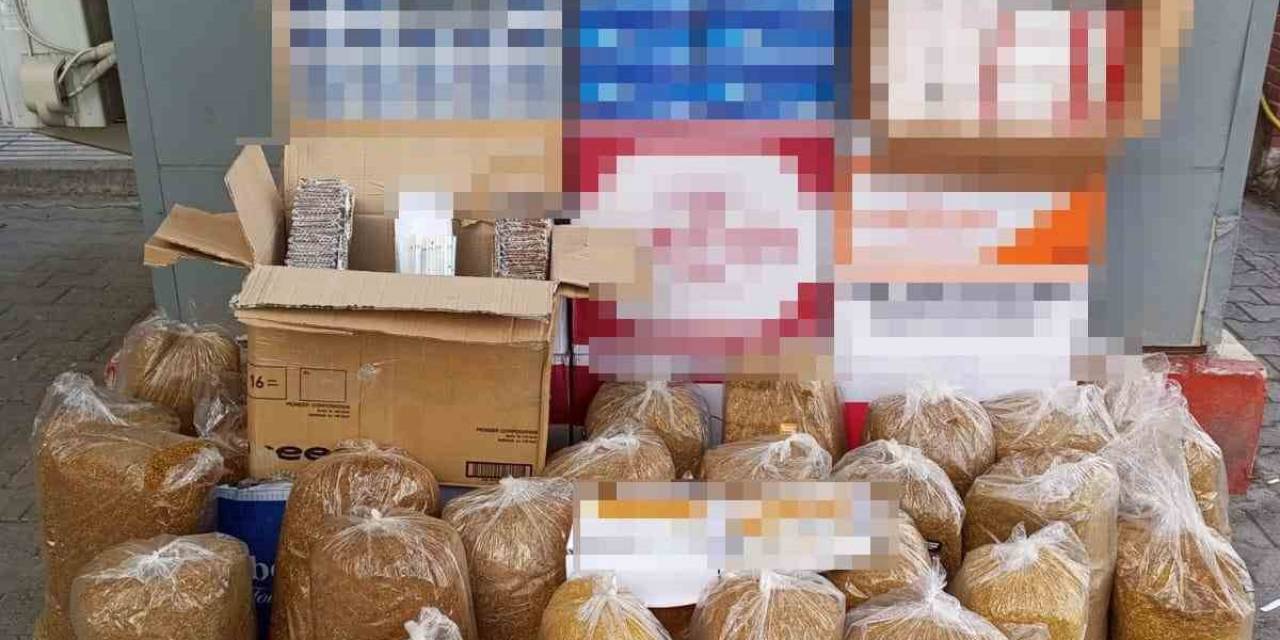 Bigadiç’te Kaçak Tütün Operasyonu