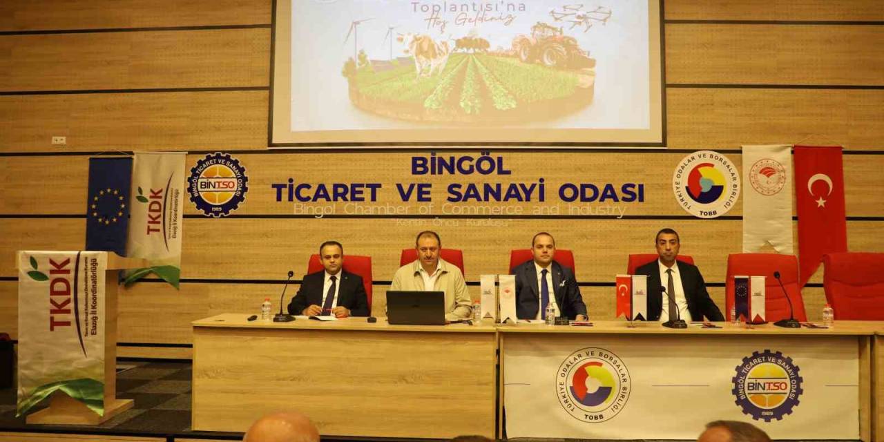 Bingöl’de Tkdk Toplantısı Gerçekleştirildi