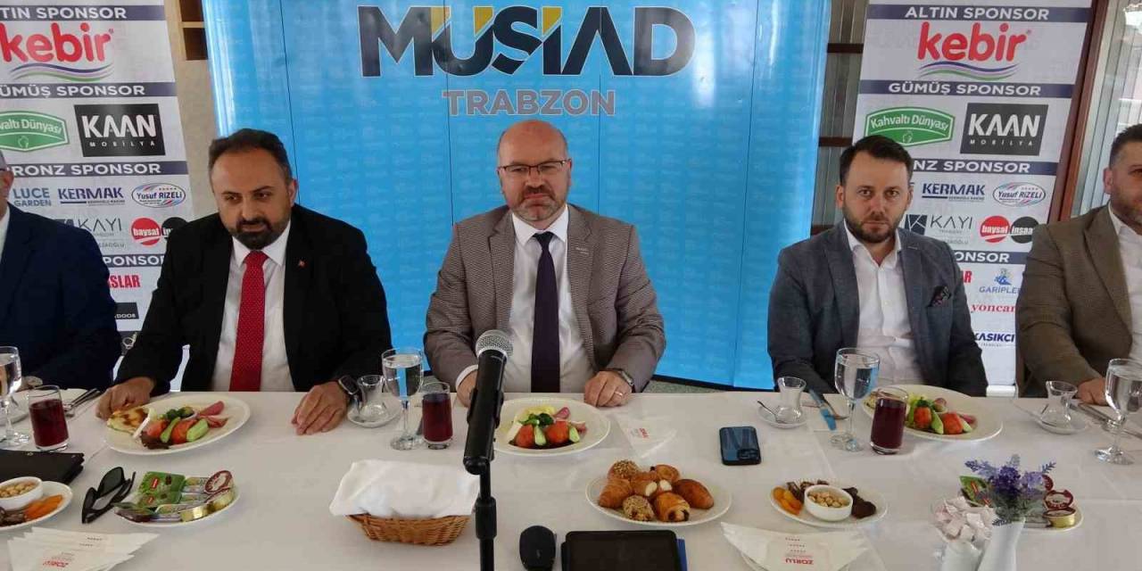 Müsiad Trabzon Şubesi’nin Yeni Başkanı İskenderoğlu Basınla Buluştu