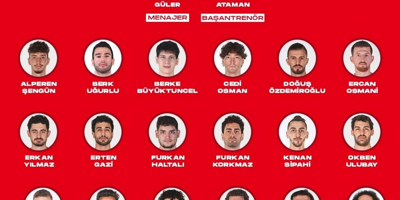 A Milli Erkek Basketbol Takımı’nın Geniş Kadrosu Açıklandı
