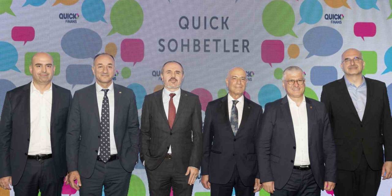 Finans, Bankacılık Ve İş Dünyası Quick Sohbetler İle Bir Araya Geldi