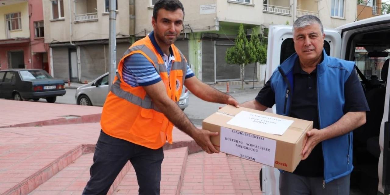 Elazığ Belediyesi Bayram Öncesi Depremzedeleri Unutmadı