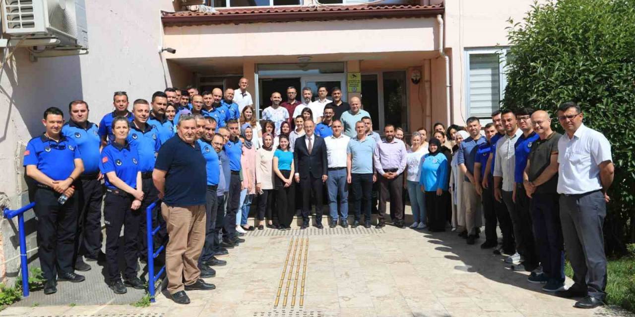 Başkan Örki, Pamukkale Belediyesi Ailesiyle Bayramlaştı
