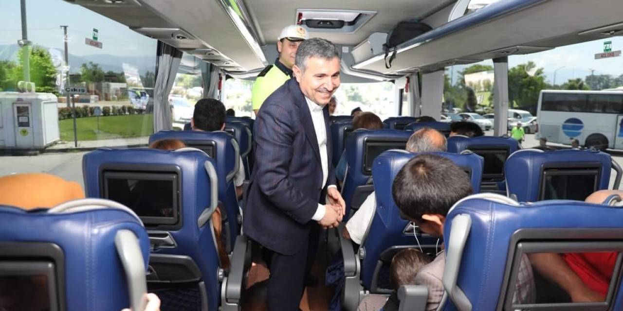Vatandaşları Memleketlerine Vali Atay Uğurladı