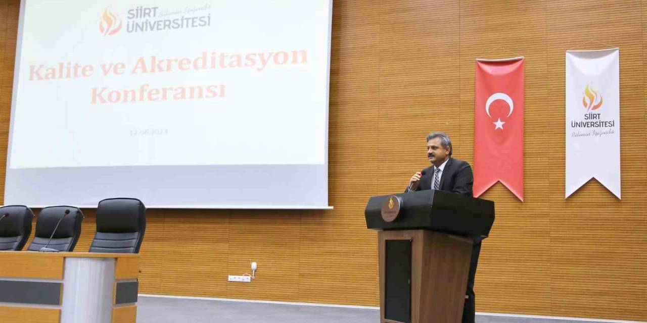 Kalite Ve Akreditasyon Konferansına Katıldı