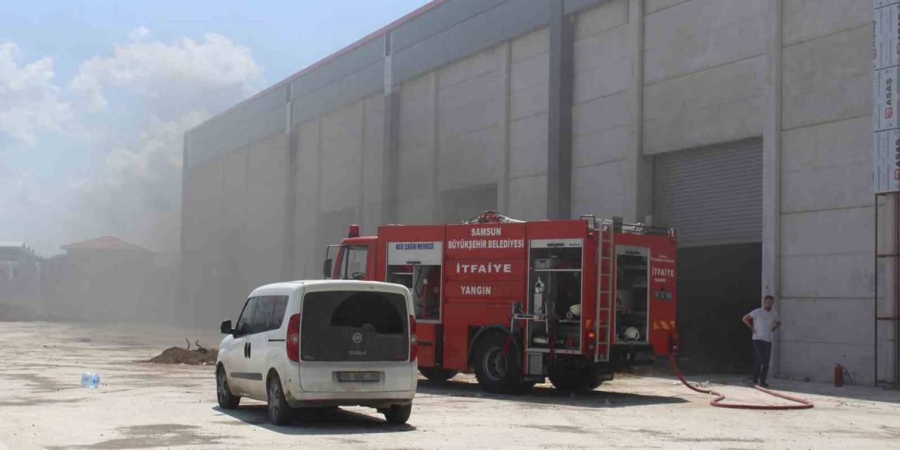 Çarşamba Osb’de Korkutan Yangın