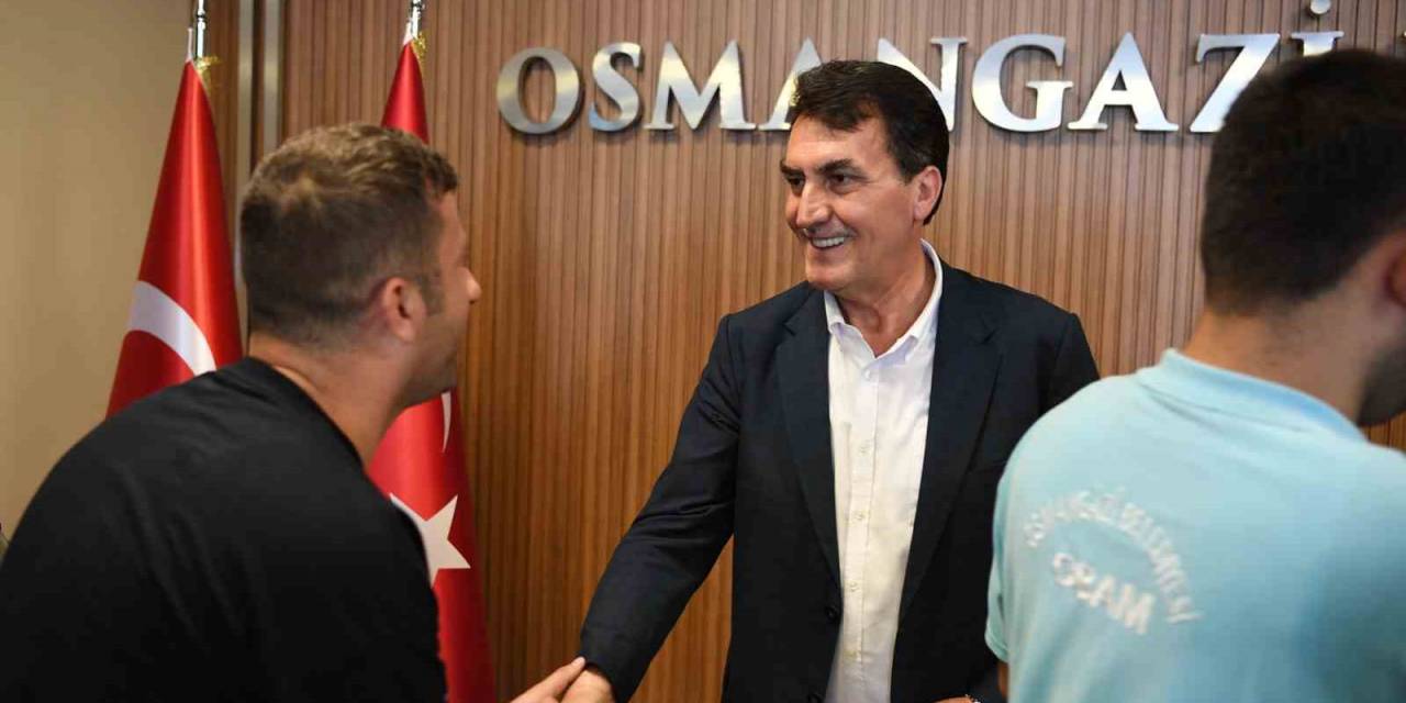 Başkan Dündar Personel İle Bayramlaştı
