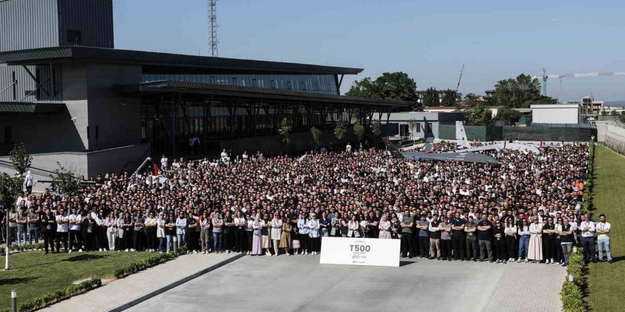500’üncü Bayraktar Tb2 Siha Üretim Hattından Çıktı