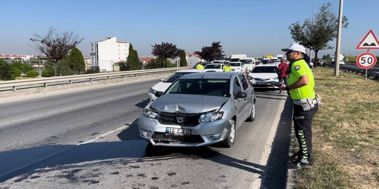 Eskişehir’de 9 Aracın Karıştığı Kazada: 5 Yaralı