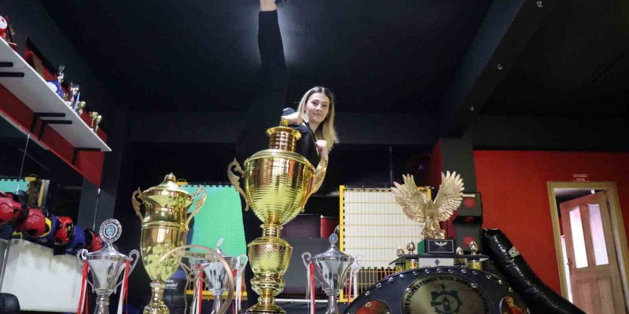 Yaşının 2 Katı Şampiyonluğu Olan Genç Sporcu, ‘avrupa Oyunları’ Yolunda