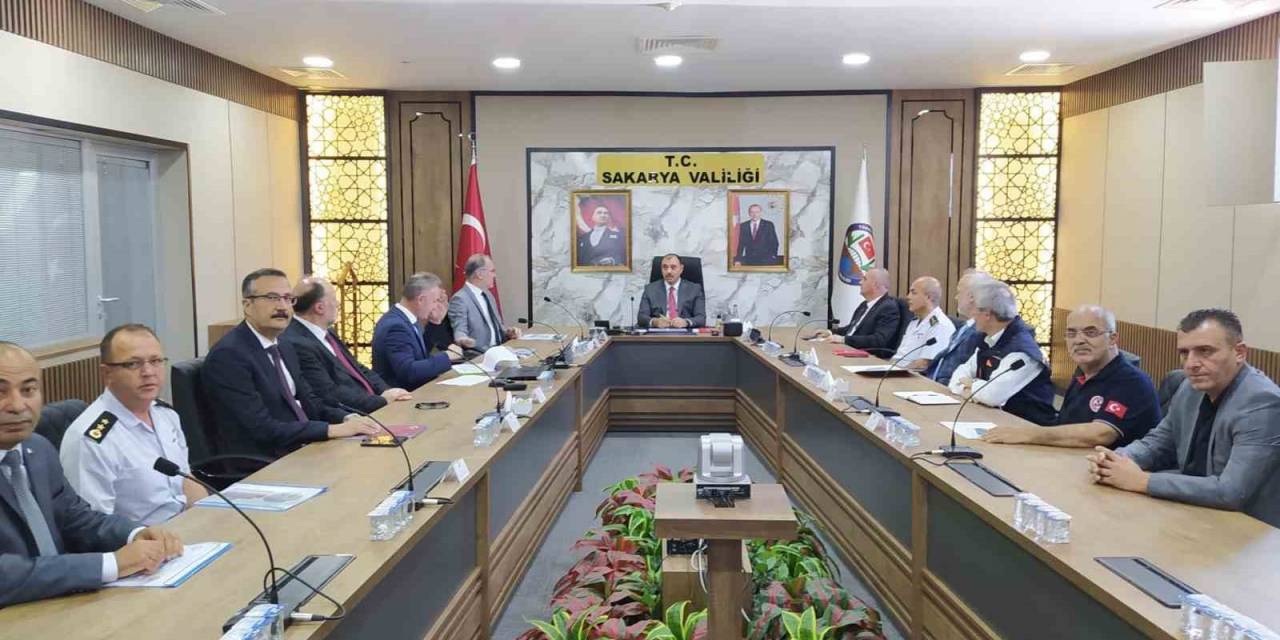 Sakarya’da Kurban Bayramı Güvenlik Tedbirleri Toplantısı