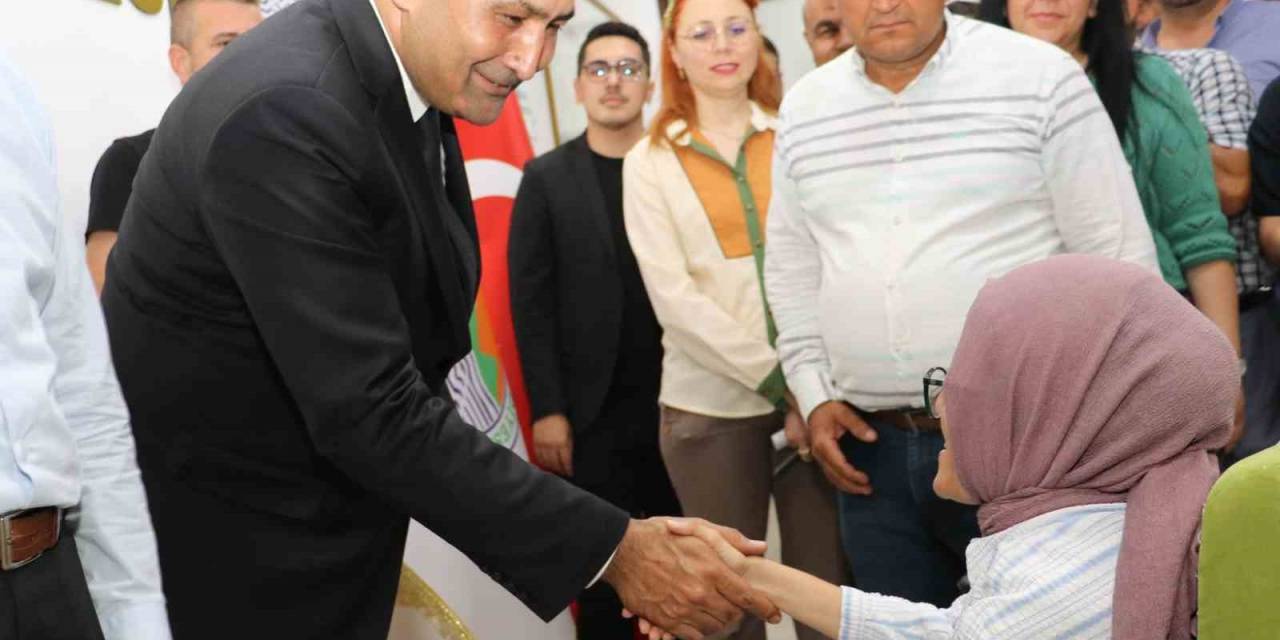 Başkan Yılmaz, Personeliyle Bayramlaştı