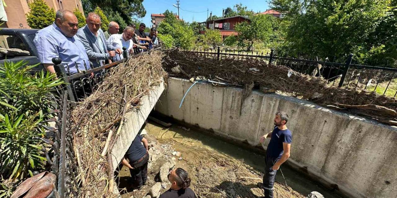 Yusuf Aldatmaz Amasra Horhor Deresinde İncelemelerde Bulundu