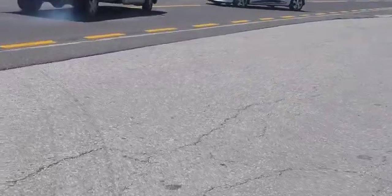 Yoğunluğu Çekmek İsterken Önünde Kaza Oldu