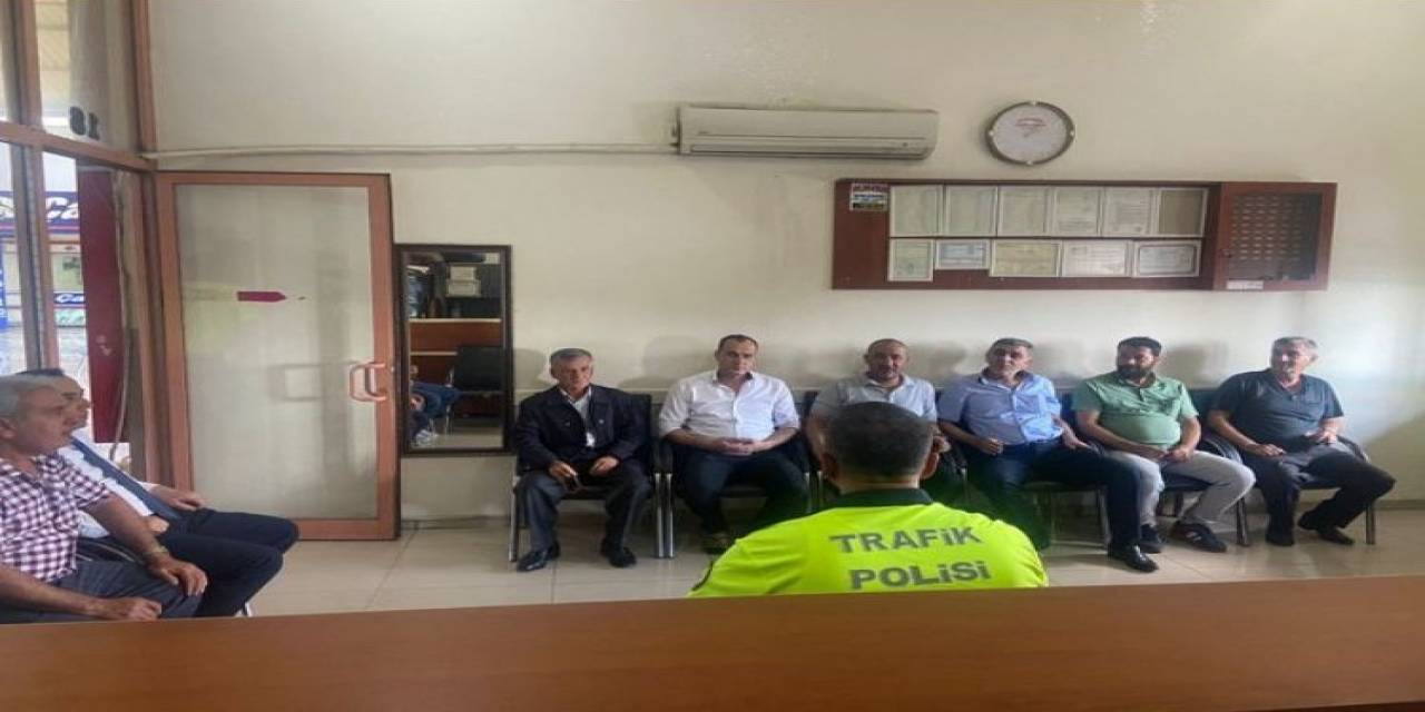 Kilis’te Otobüs Şoförleri Bilgilendirilirdi