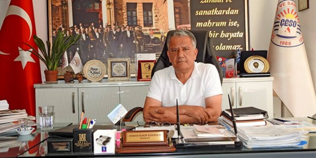 Çeso Başkanı Köfüncü’den Esnafa Etiket Ve Menü Uyarısı