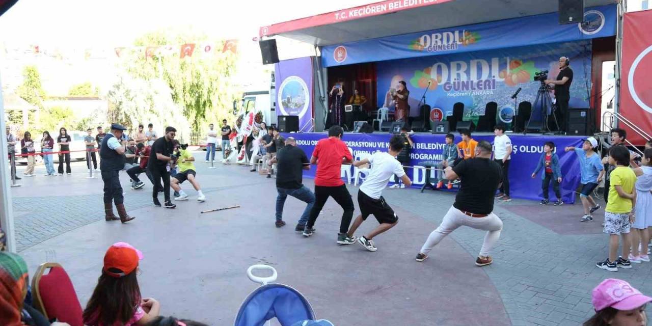 Keçiören’de ‘ordu Tanıtım Günleri’ Etkinliği Renkli Anlara Sahne Oldu