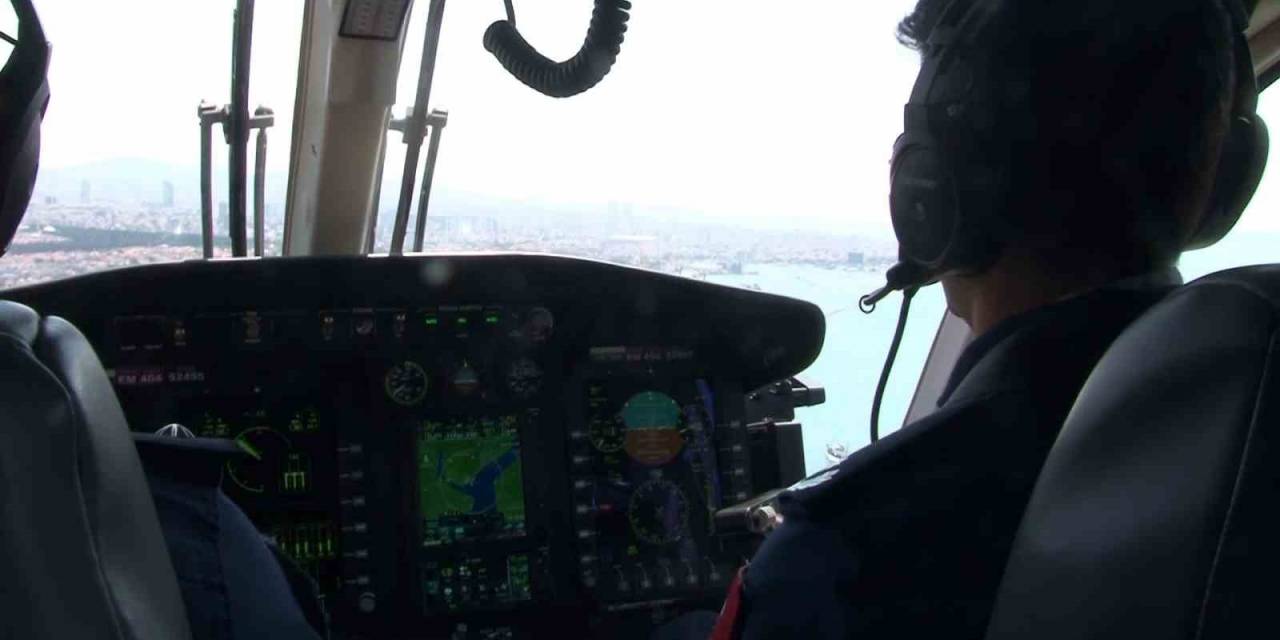 Bayram Öncesi İstanbul Trafiği Havadan Denetlendi