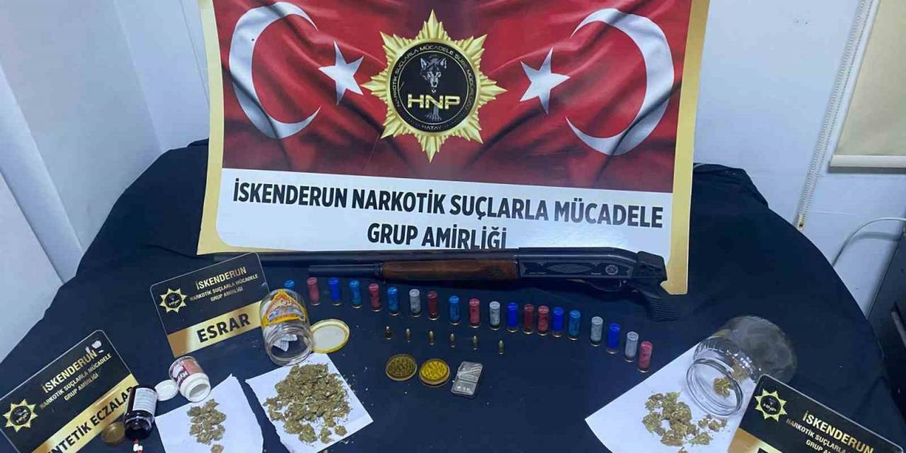 Hatay’da Uyuşturucu Taciri 2 Kişi Yakalandı