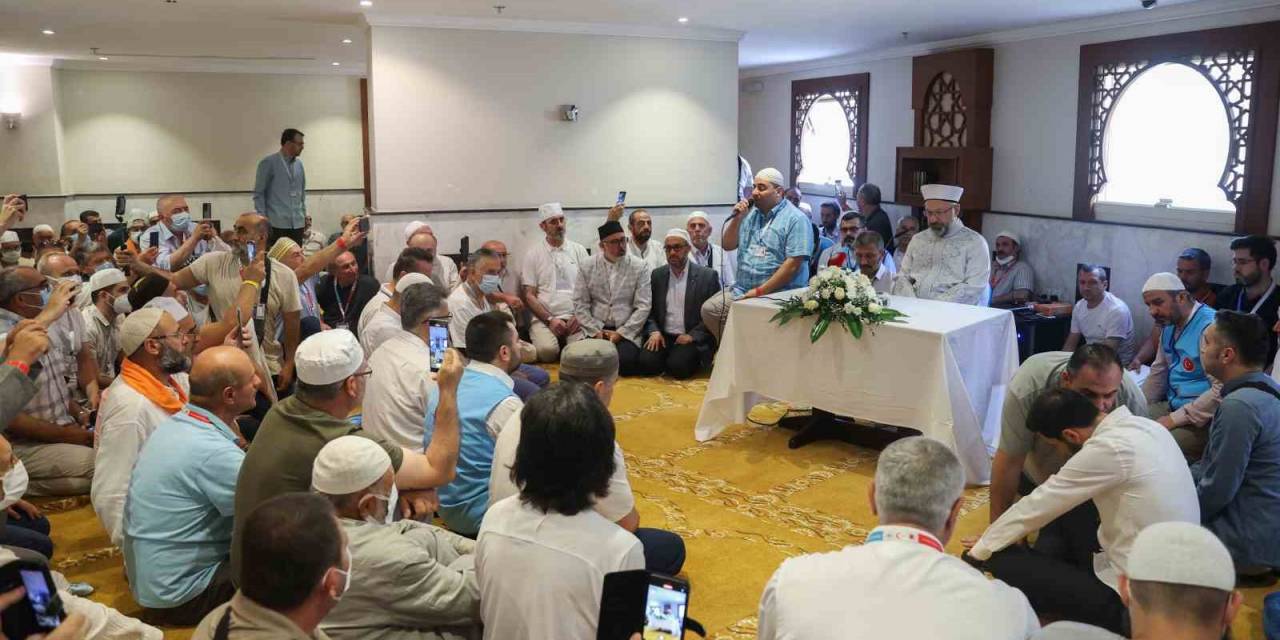 Diyanet İşleri Başkanı Erbaş: “islam, İnsanlar Yeryüzünde Adaletle Davransın Diye Gönderildi”