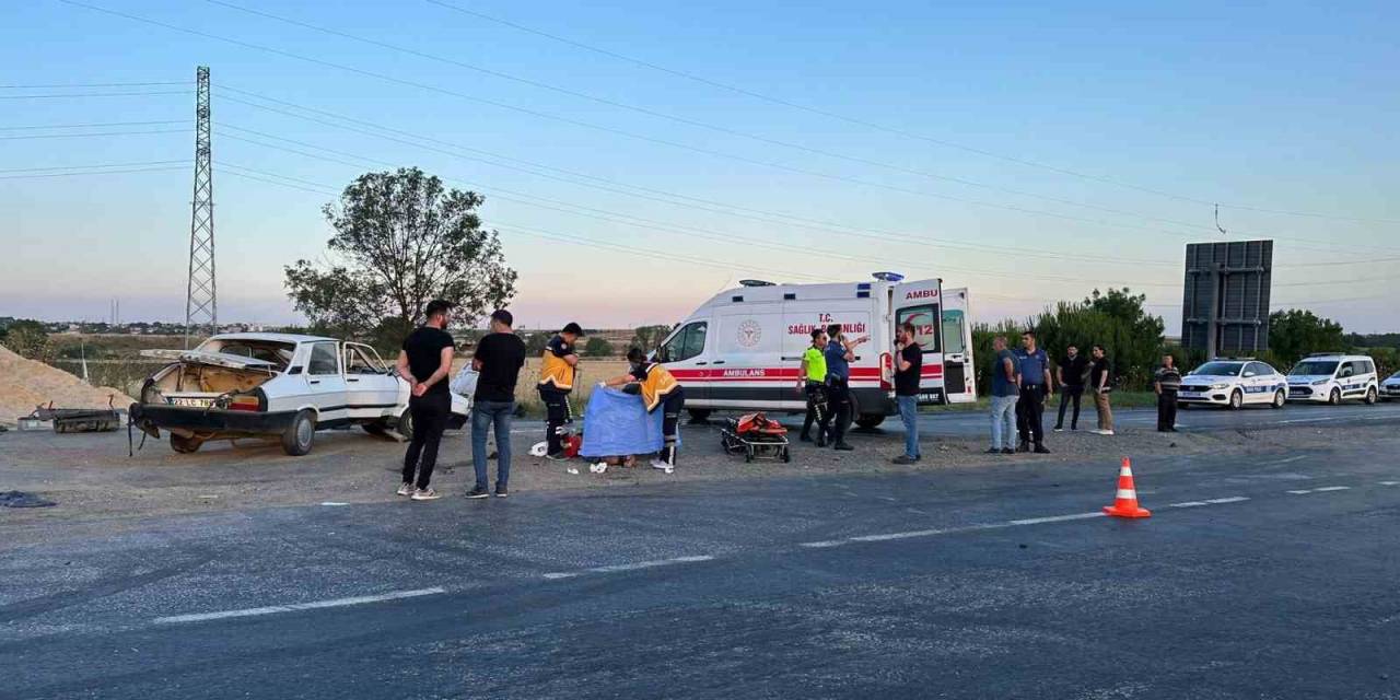 Tekirdağ’da Otomobil İle Hafif Ticari Araç Çarpıştı: 1 Ölü, 1 Yaralı