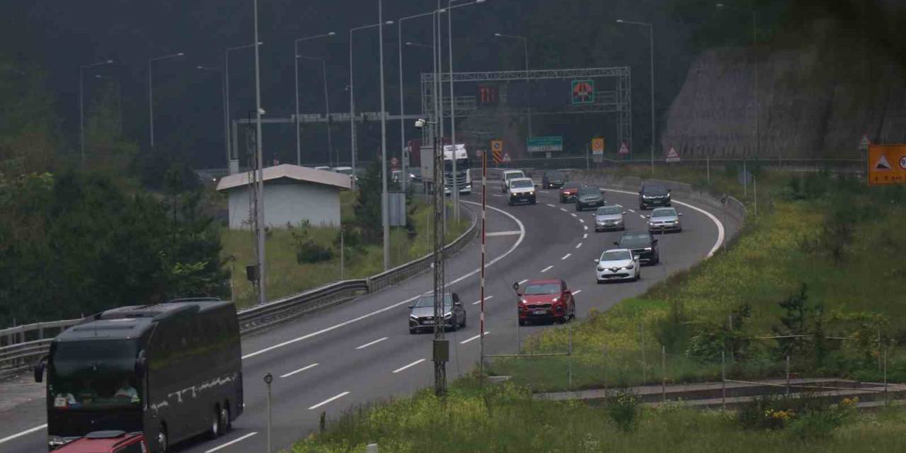 Bolu Geçişinde Trafik Yoğunluğu Azaldı