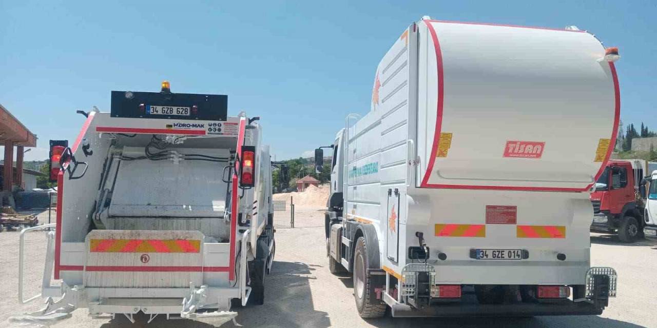Bilecik’e Yeni Bir Konteynır Yıkama Aracı Daha Kazandırıldı