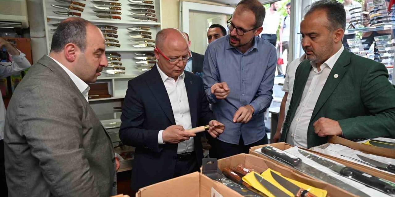 Bursa’da Bıçakçılarda Bayram Telaşı