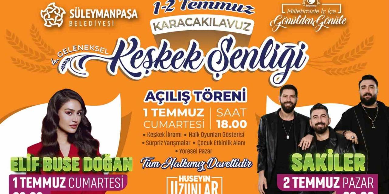 Karacakılavuz 4. Geleneksel Keşkek Şenliği 1 Temmuz’da Başlayacak