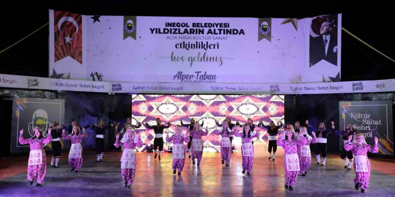 İnegöl Belediyesi Halk Dansları Topluluğundan Muhteşem Gece