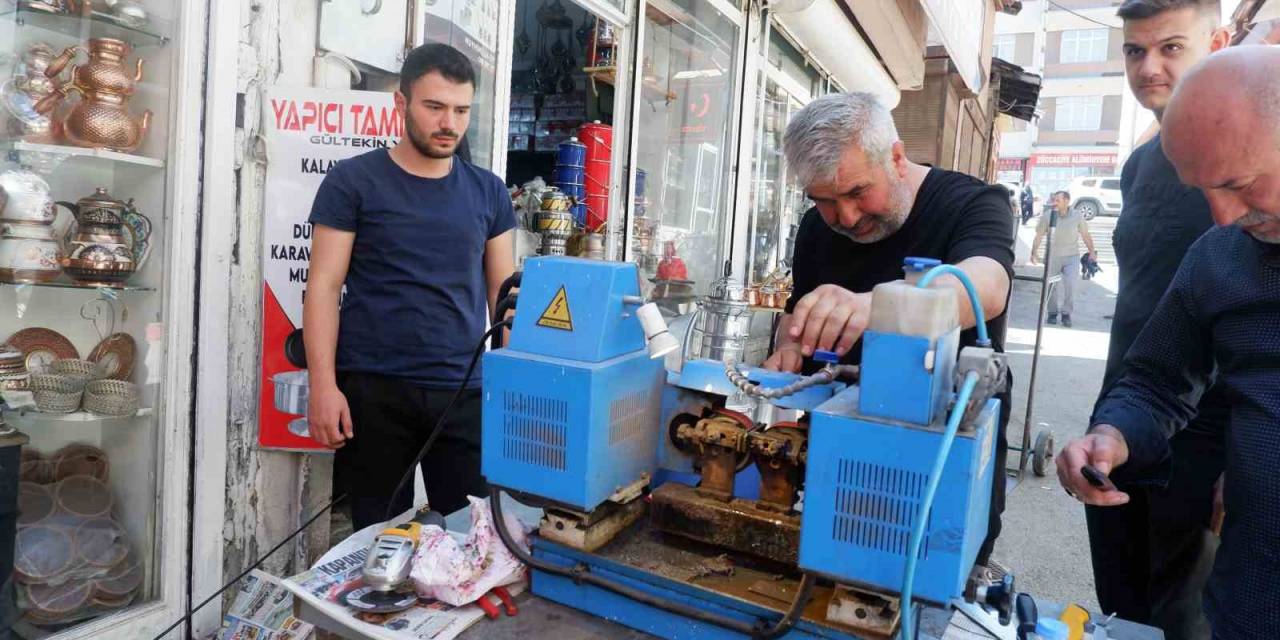 Bıçak Bileyicilerde Bayram Yoğunluğu
