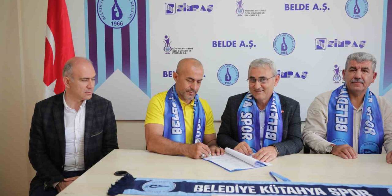 Efrahim Alkın, Belediye Kütahyaspor’un Sportif Direktörü Oldu