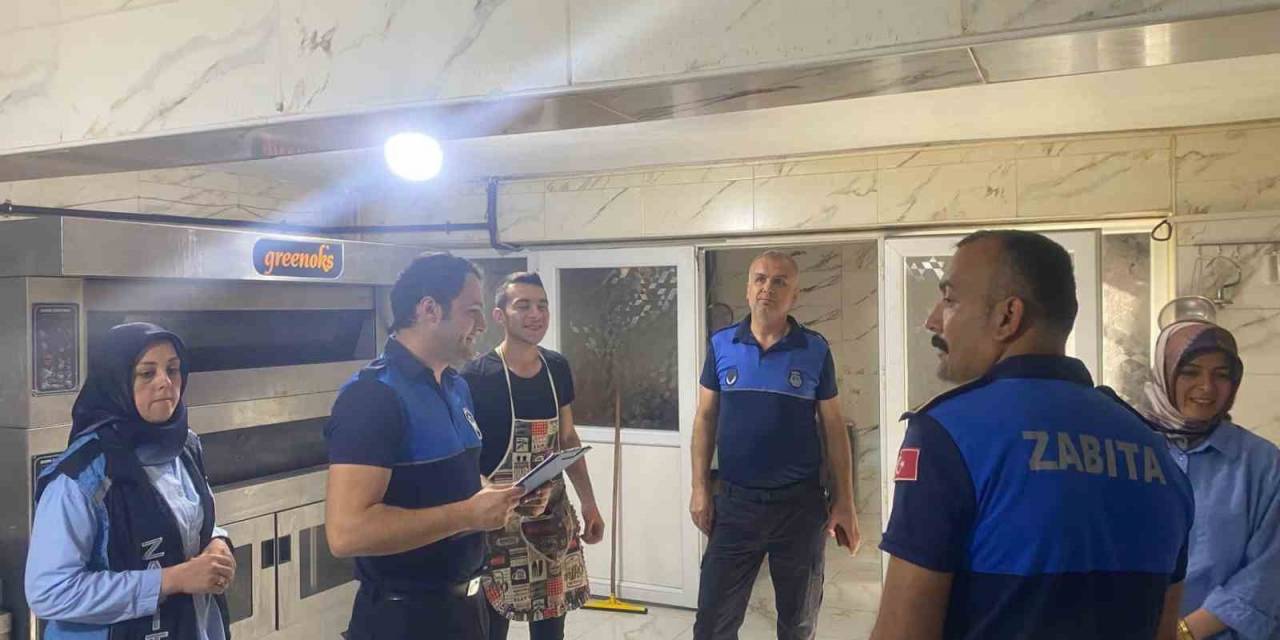 Kurban Bayramı Öncesi Pastaneler Ve Şeker Satış Noktaları Denetlendi