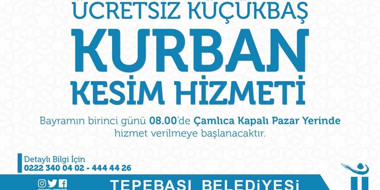 Tepebaşı’nda Kesim Alanı Hazır