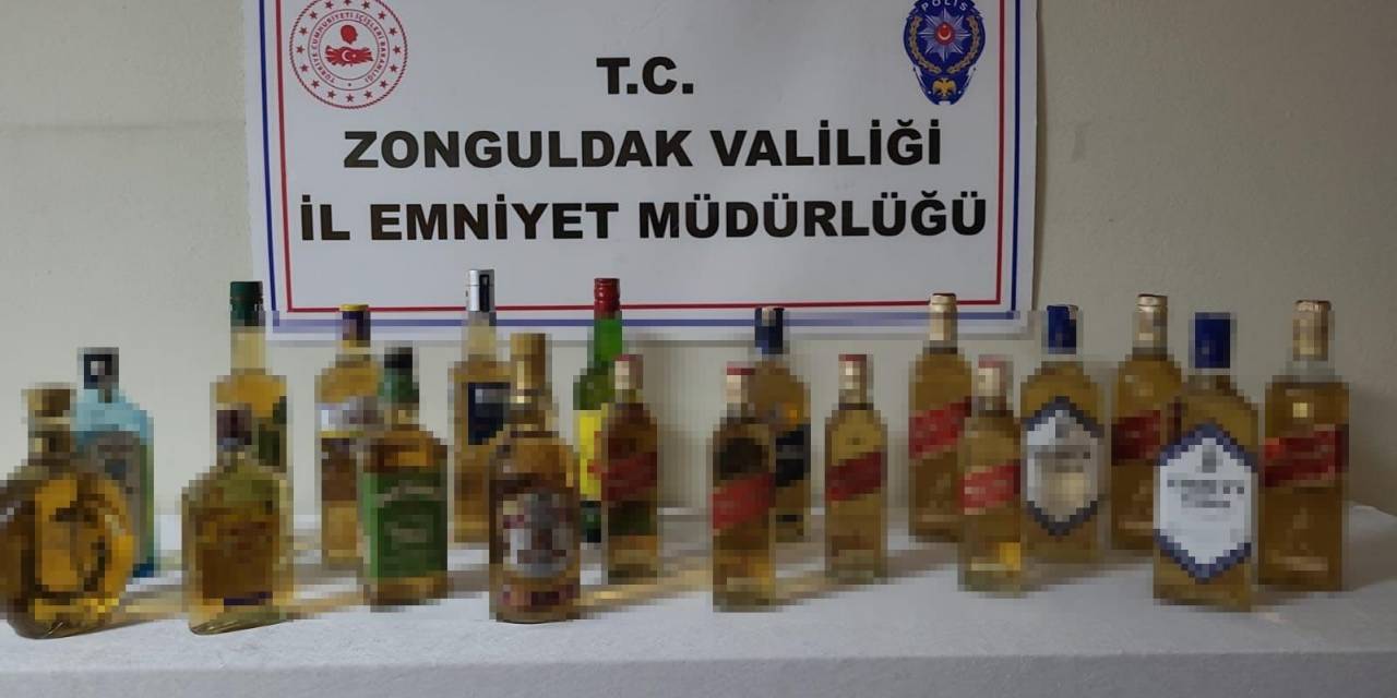 Zonguldak’ta Sahte İçki Operasyonu