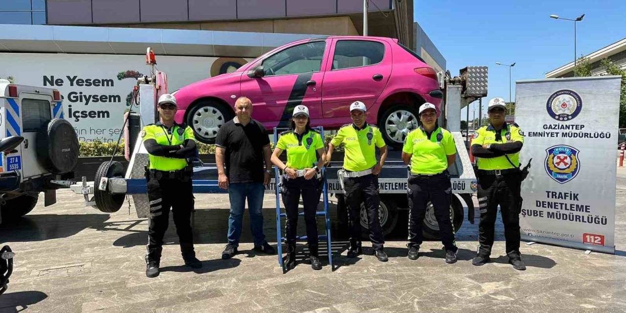 Gaziantep’te Simülatör Araç İle Emniyet Kemerinin Önemi Vurgulandı