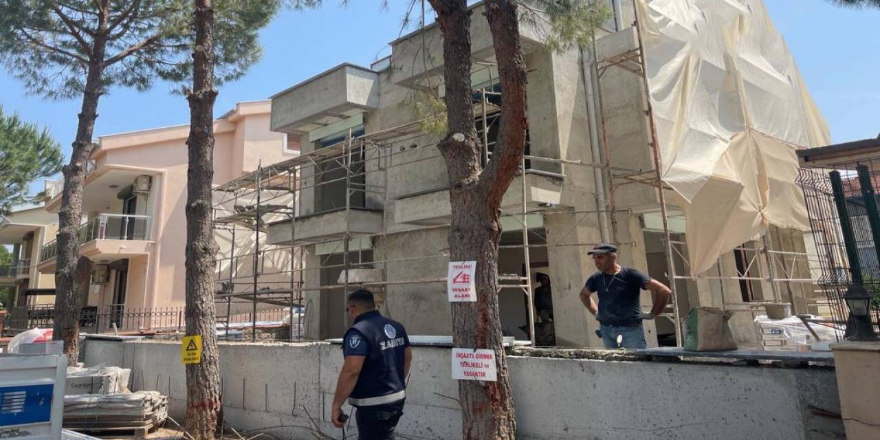 Didim’de İnşaat Yasağına Yönelik Denetim Çalışmaları Sürüyor