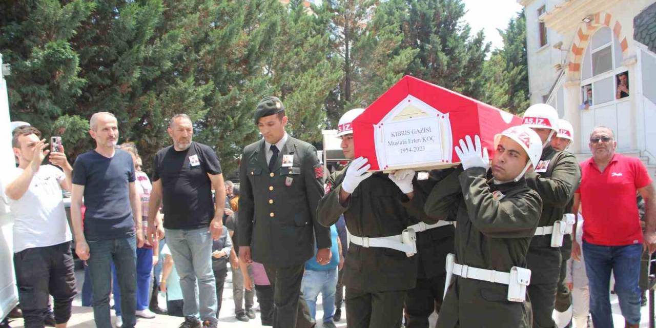 Kıbrıs Gazisi Dualarla Son Yolculuğuna Uğurlandı
