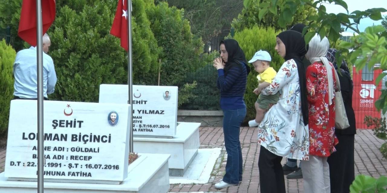 Kahramankazan’da Şehitler Kurban Bayramı Öncesi Unutulmadı
