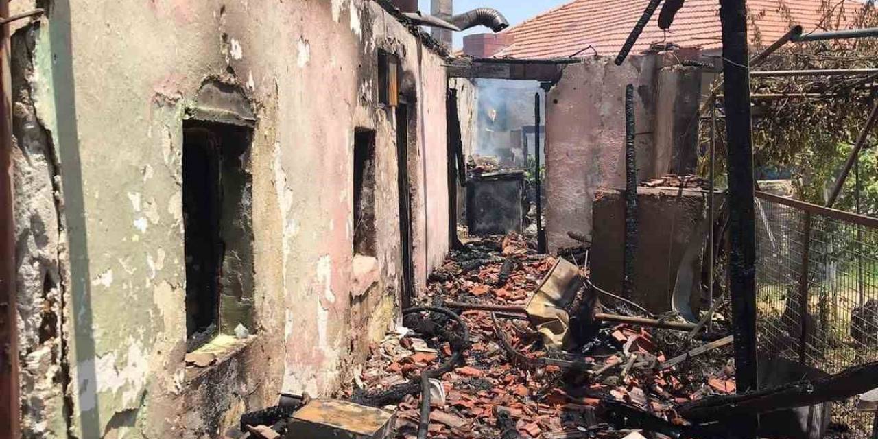 Yalnız Yaşayan Hasta Kadın Yangında Öldü